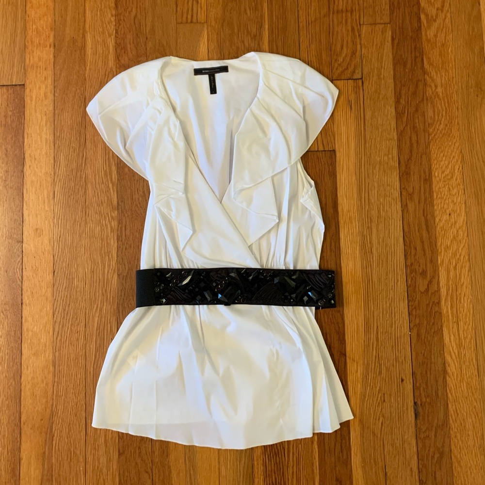 BCBG Sleeveless Blouse